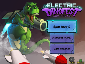 Electric Dinofest Title